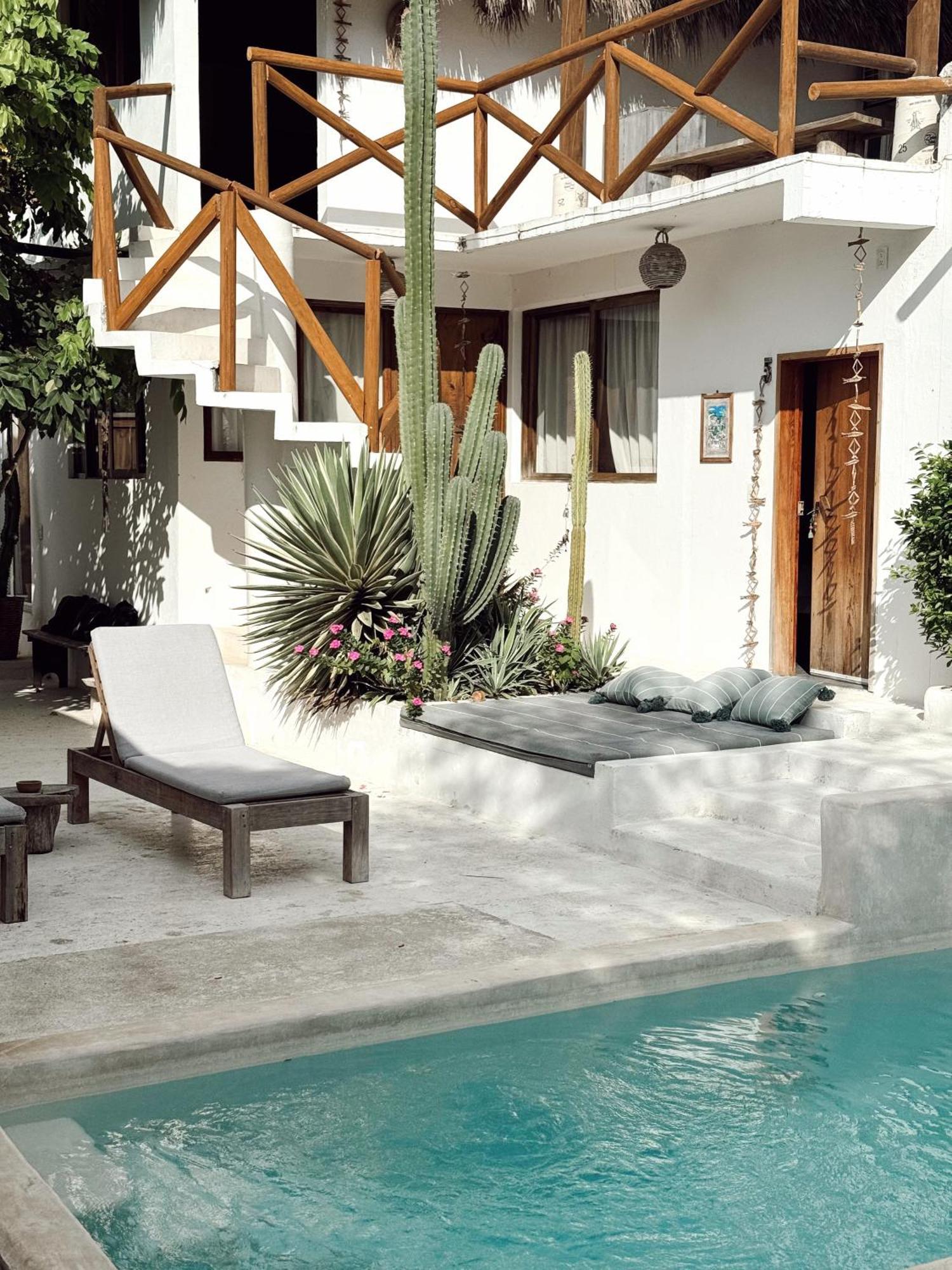 Casa Leone La Punta Hotel Brisas de Zicatela Ngoại thất bức ảnh
